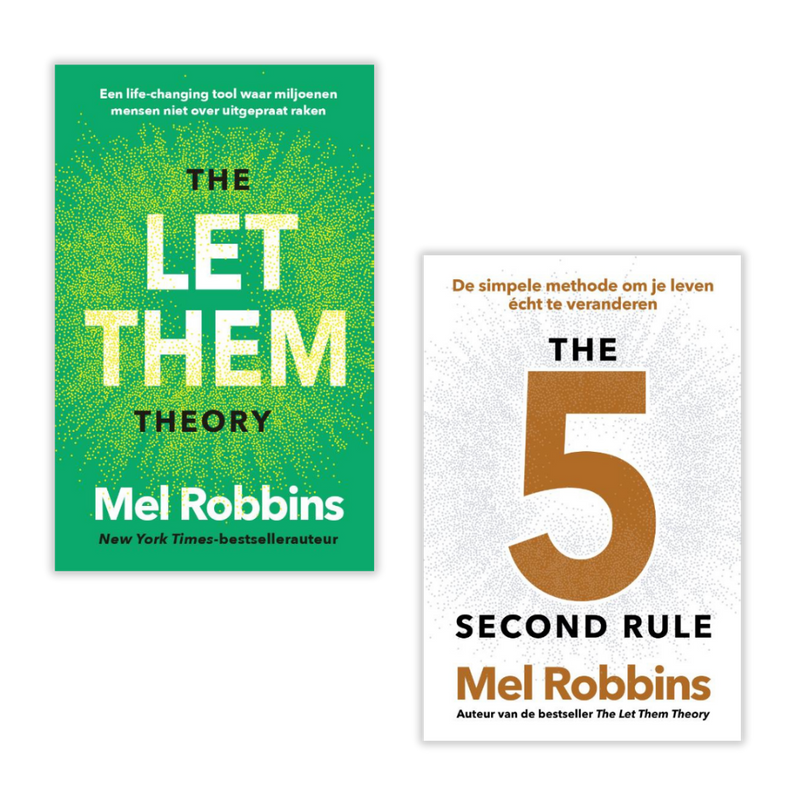Actie Mel Robbins: The Let Them Theory + The 5 Second Rule