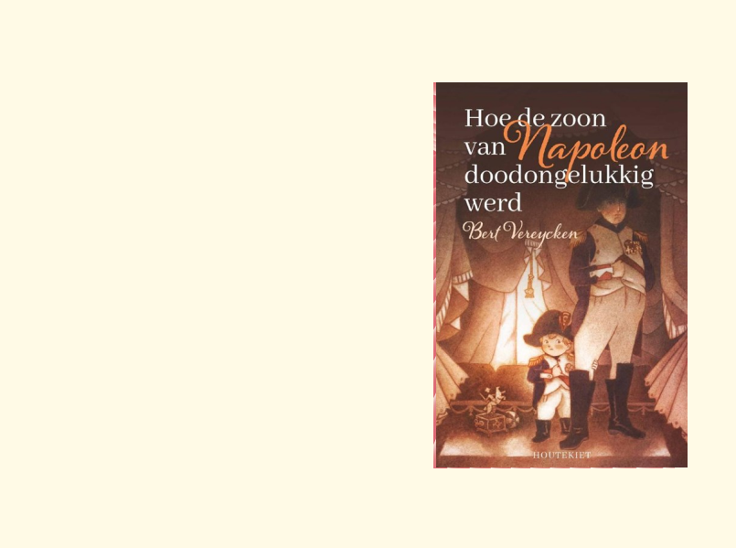 Boekvoorstelling Bert Vereycken met 'Hoe de zoon van Napoleon doodongelukkig werd'