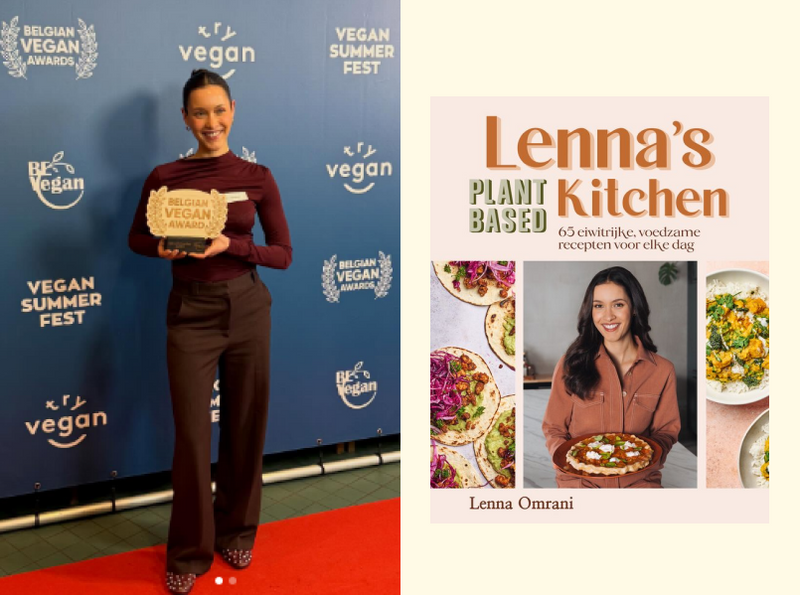 Lenna Omrani wint opnieuw de BE Vegan Award voor het beste kookboek