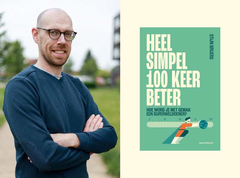 Boekvoorstelling Stijn Bruers met 'Heel simpel 100 keer beter'