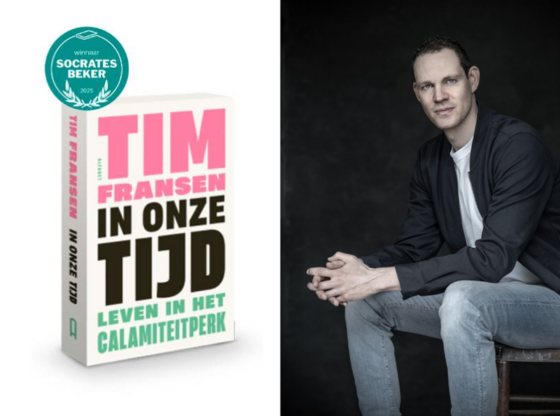 In onze tijd van Tim Fransen wint Socratesbeker voor beste filosofieboek