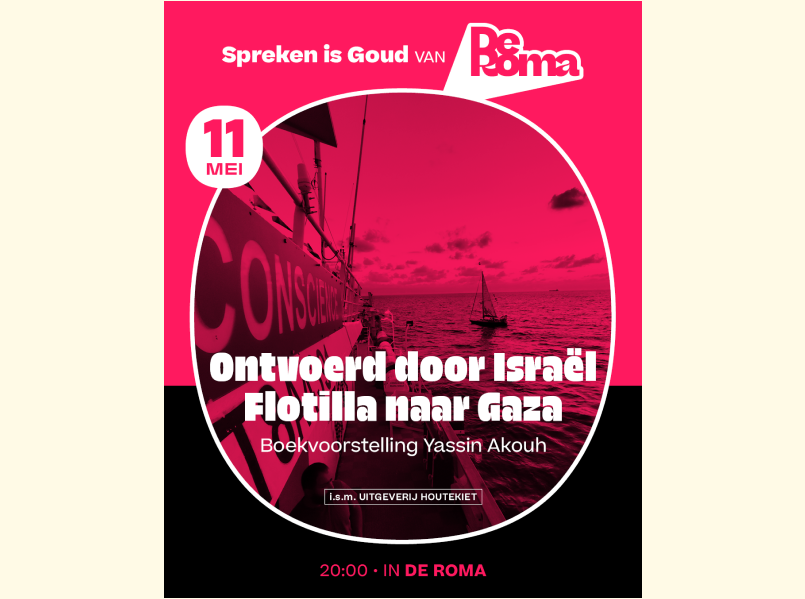 Boekvoorstelling Yassin Akouh met 'Ontvoerd door Israël'