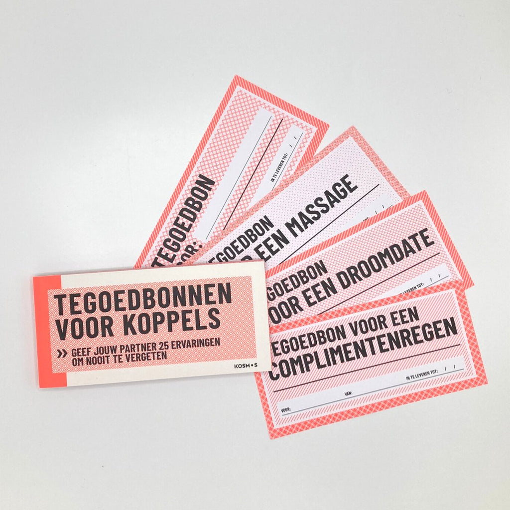 Tegoedbonnen voor koppels