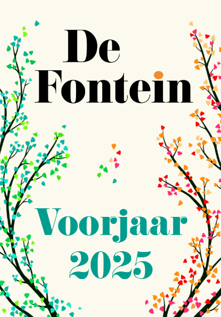 Brochure met alle nieuwe titels die uitkomen in de zomer 2025 voor een VBK België uitgeverij 